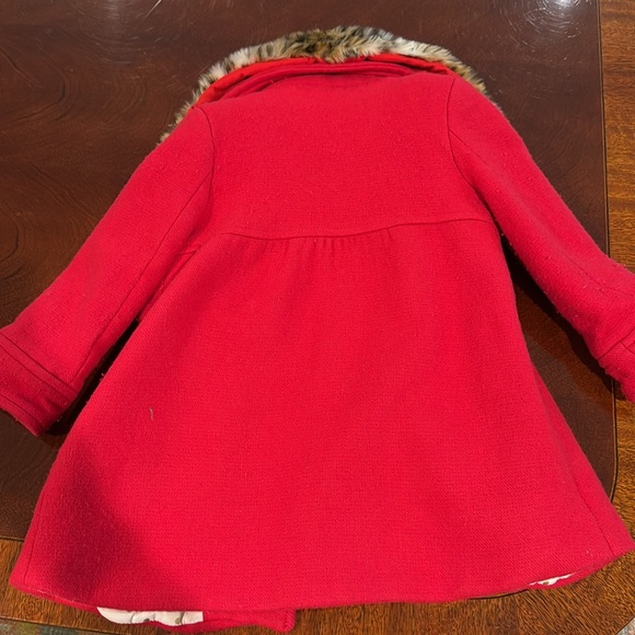 Kate Spade Red Girls Coat - Picture 6 of 6